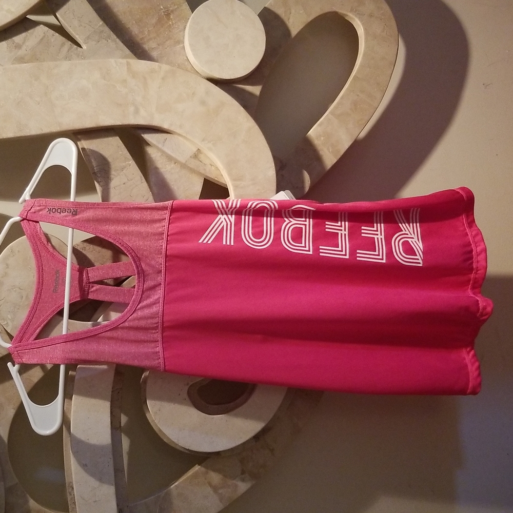 Small Pink Reebok Sports Top